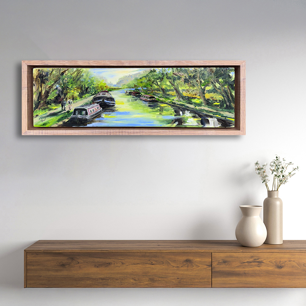 View of picture in situ